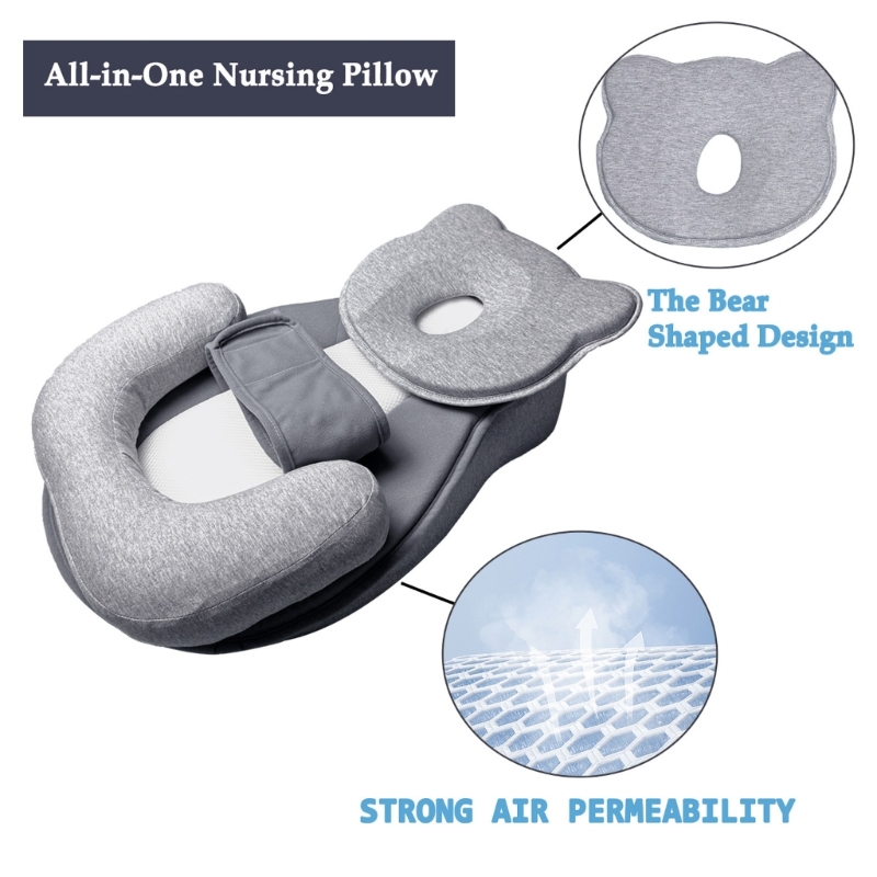 Almofada dormir inclinada anti - Nursing Pillow Breastfeeding avaliação e preço